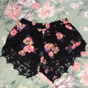 Floral shorts